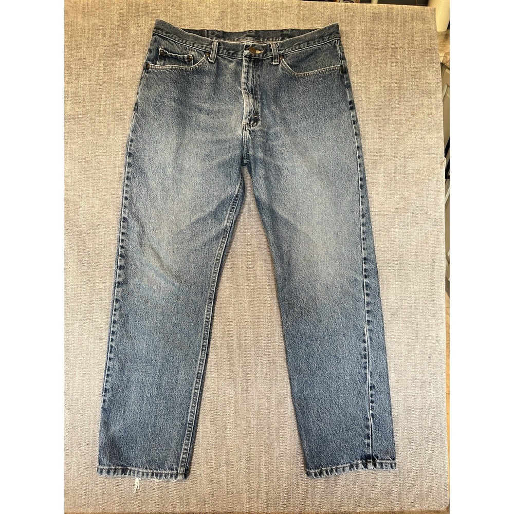 Vintage Wrangler 96501MR Jeans 38x30 Regular Fit Blue Denim